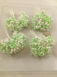 Bundle alliaria petiolata artificial white-green 4x