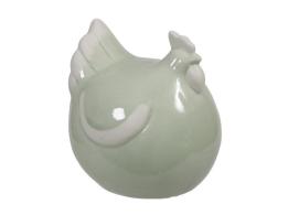 Porcelain chicken green 10x10.5 cm