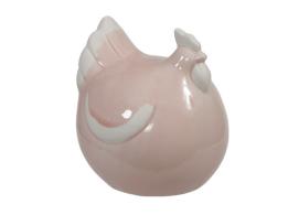 Porcelain chicken pink 10x10.5 cm