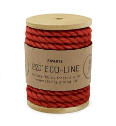 Touw Jute 0.7 cm Rood