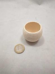 Bell Cup mini bleached Ø5-6 cm 20 p.