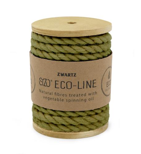 Touw Jute 0.7 cm Olijfgroen