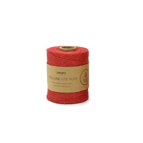 Touw Jute 0.3 cm Rood