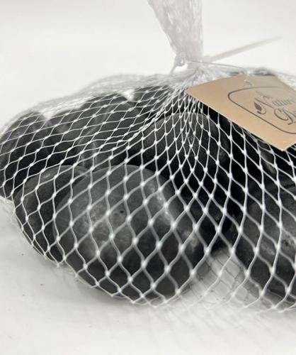 River Stones Black 2-5 cm 1 kg